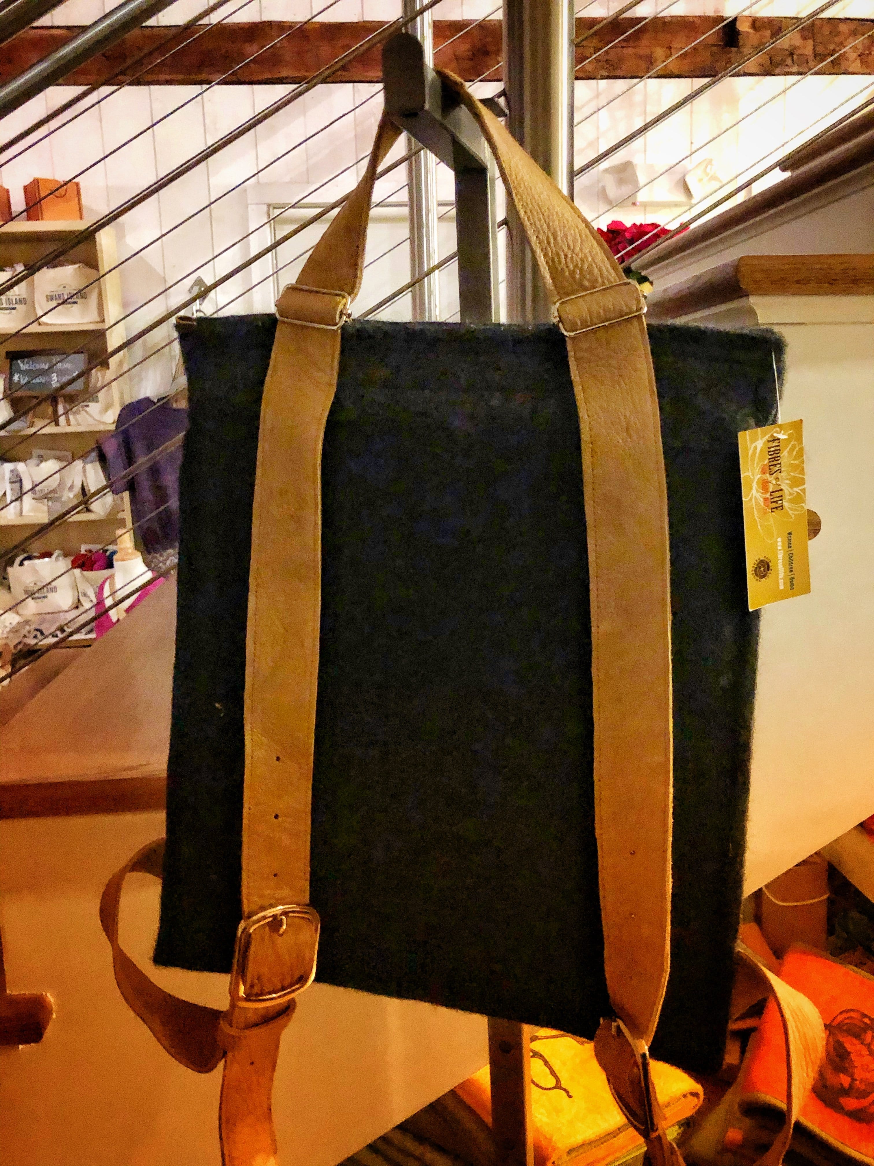 Two-in-One Convertible Tote