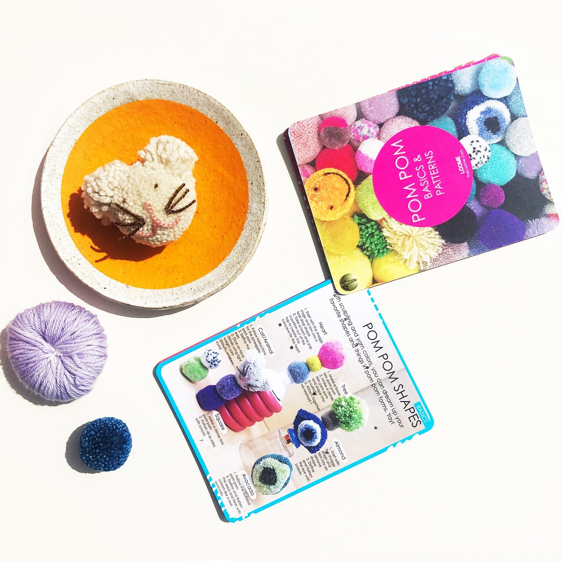 Pom Pom Basics & Patterns Reference