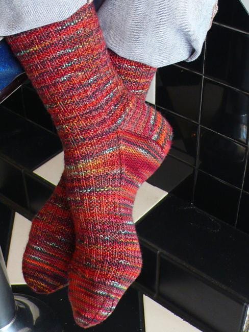 Movie Night Sock (pattern)