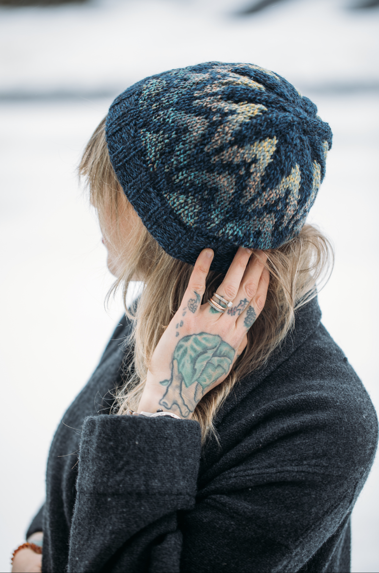 Flicker & Flame Hat Kit - Worsted Weight
