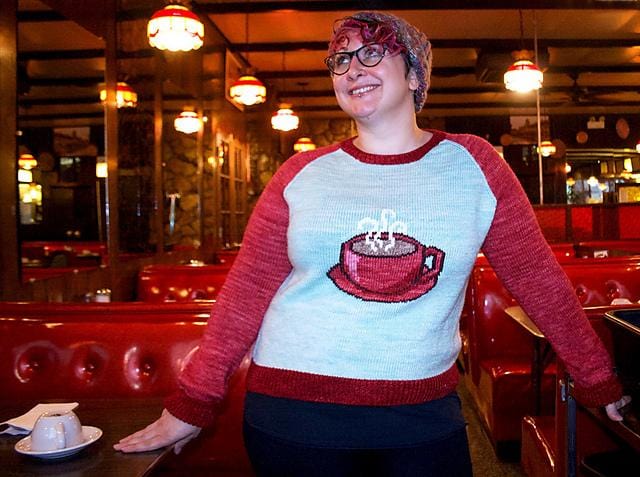 Jumbo Coffee Sweater Pattern